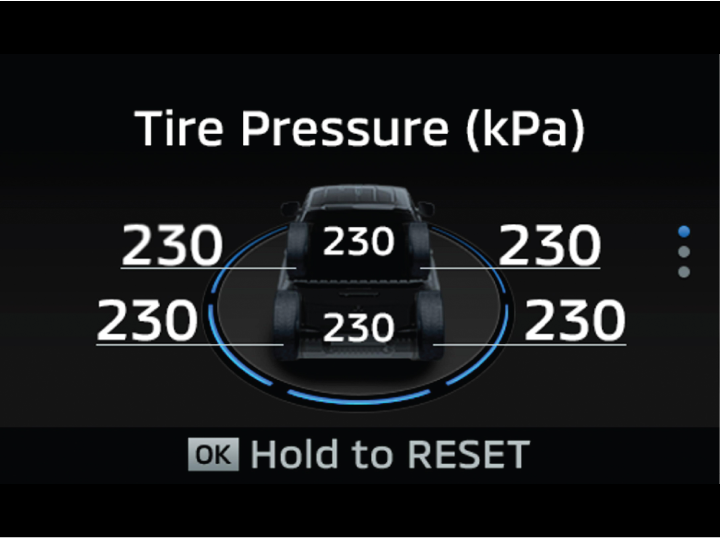 Tire Pressure Monitoring System illustration