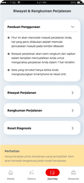 Pastikan nomor rangka yang terdaftar sudah sesuai dengan kendaraan. Jika belum, dapat ditambahkan melalui aplikasi MMID.